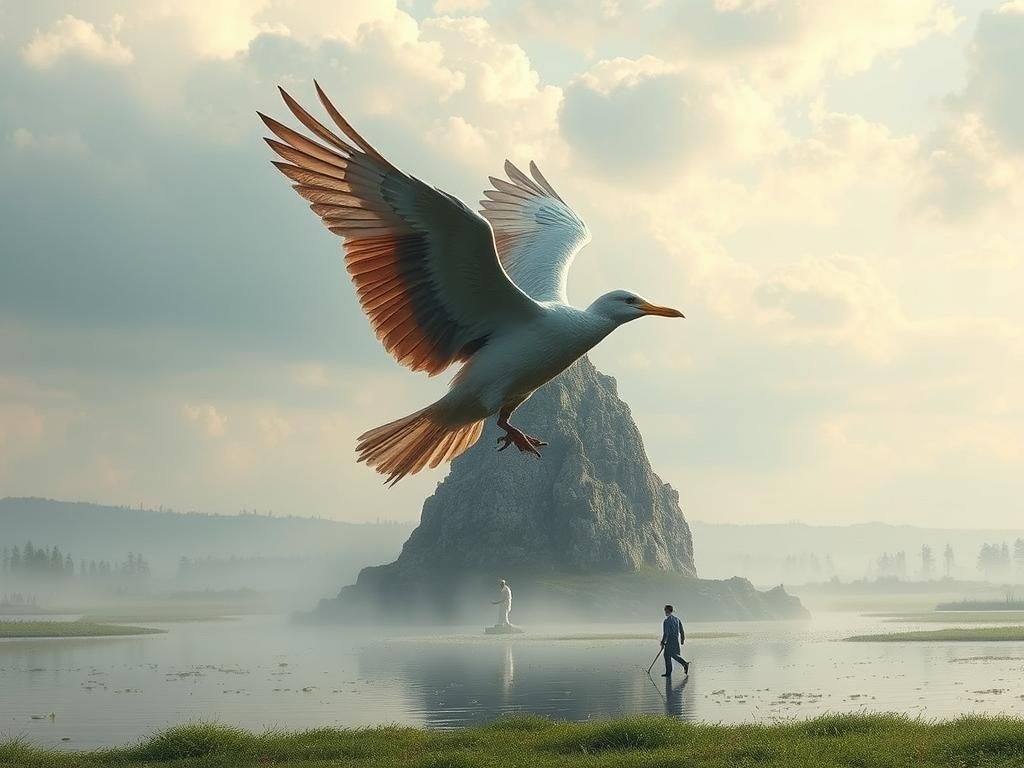 Questo puoi vederlo: una farfalla monarca in migrazione che attraversa un prato