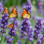 Questo puoi vederlo: una fioritura di lavanda che attira api e farfalle
