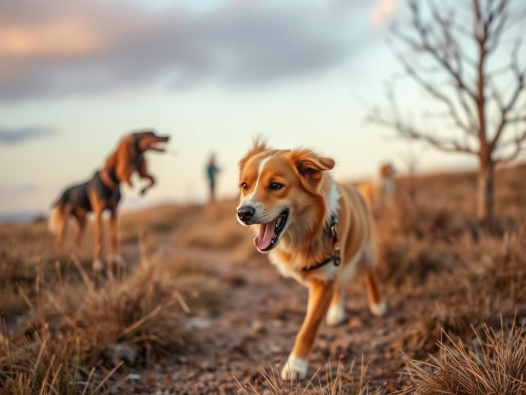 Questo puoi vederlo: un cane che scodinzola vedendo il padrone arrivare