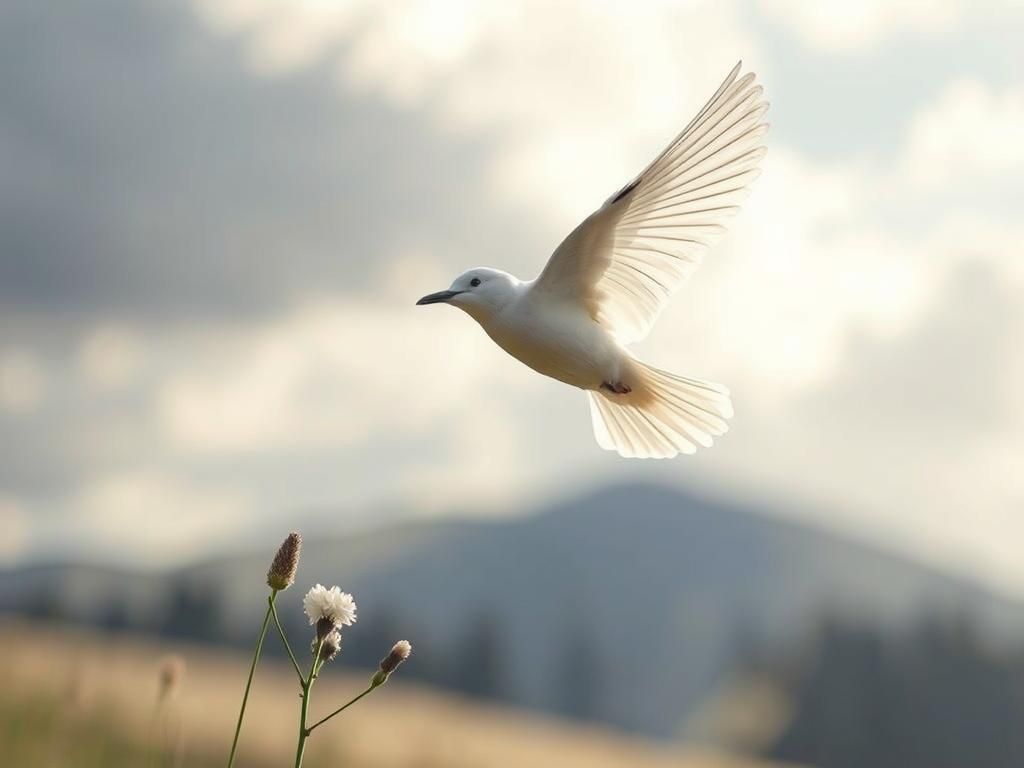 Questo puoi vederlo: una piccola farfalla bianca che vola tra i campi
