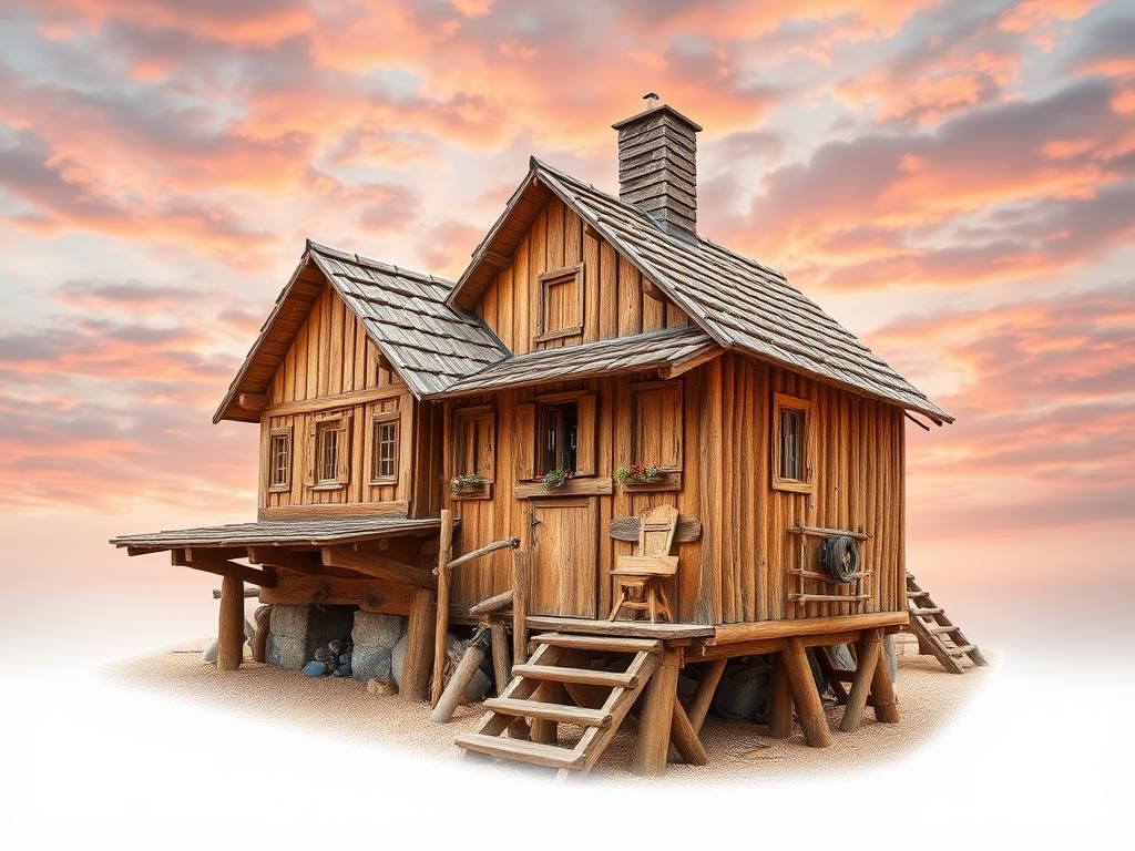 Questo puoi vederlo: un asilo con pareti di legno non trattato e colori naturali