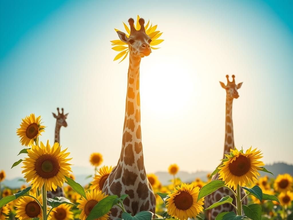 Questo puoi vederlo: una distesa di girasoli che seguono il sole