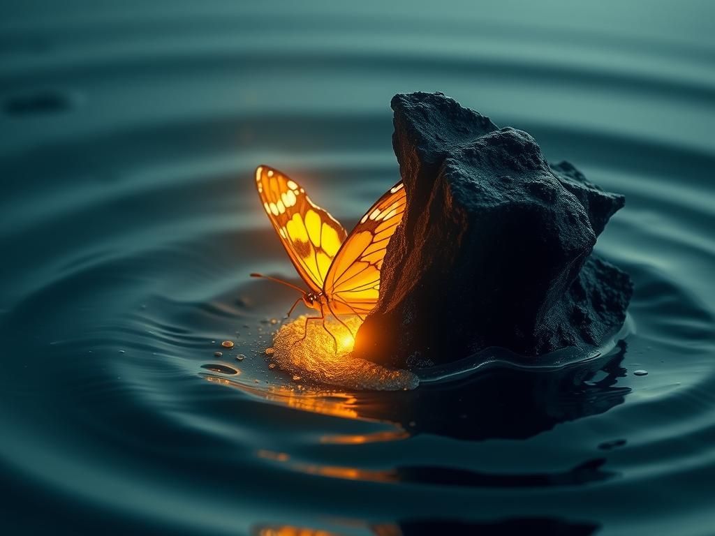 Questo puoi vederlo: una farfalla che emerge dalla crisalide al primo caldo